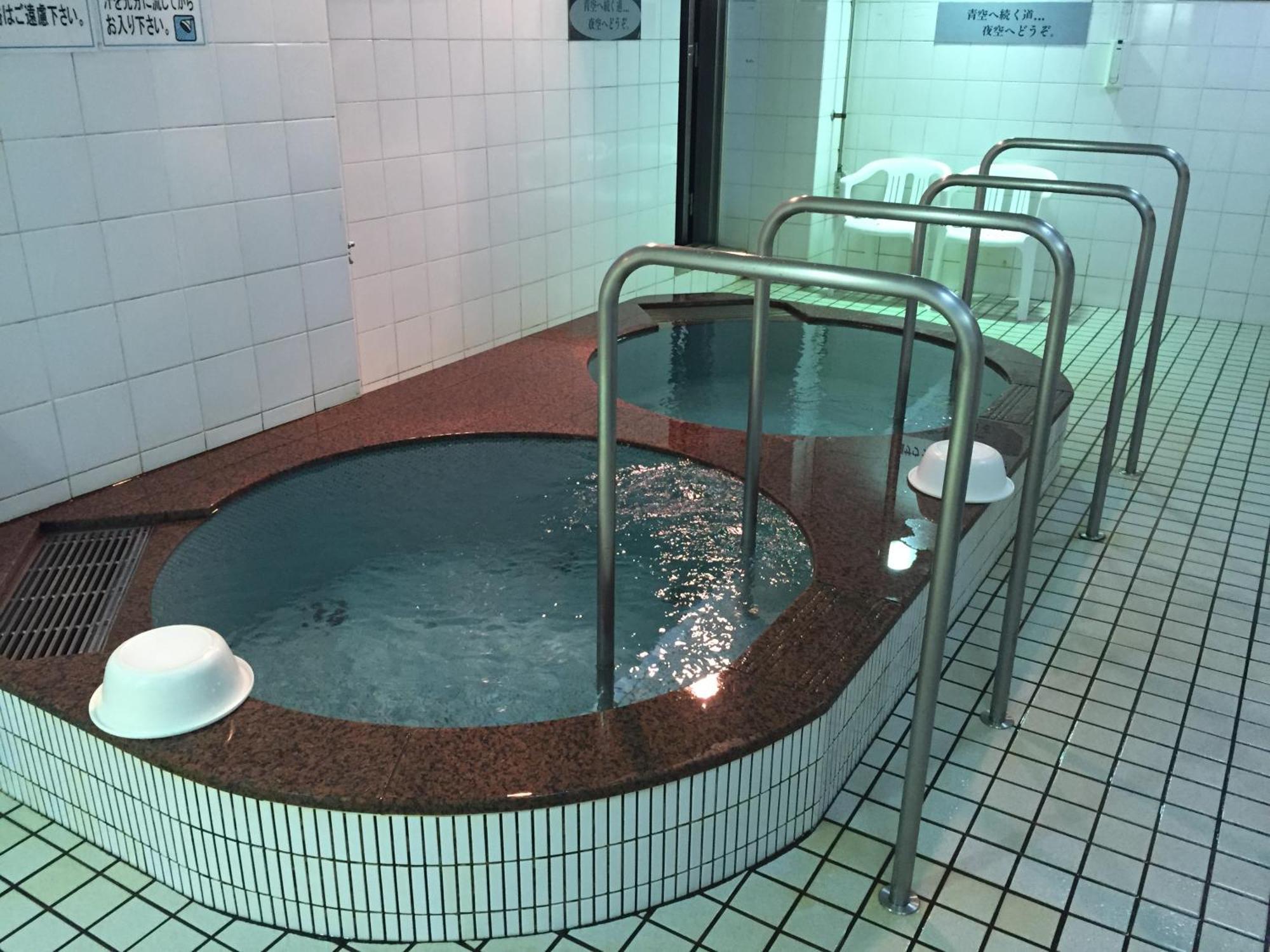 Hotel Capsule&Spa Grand Sauna Hiroshima Exterior foto