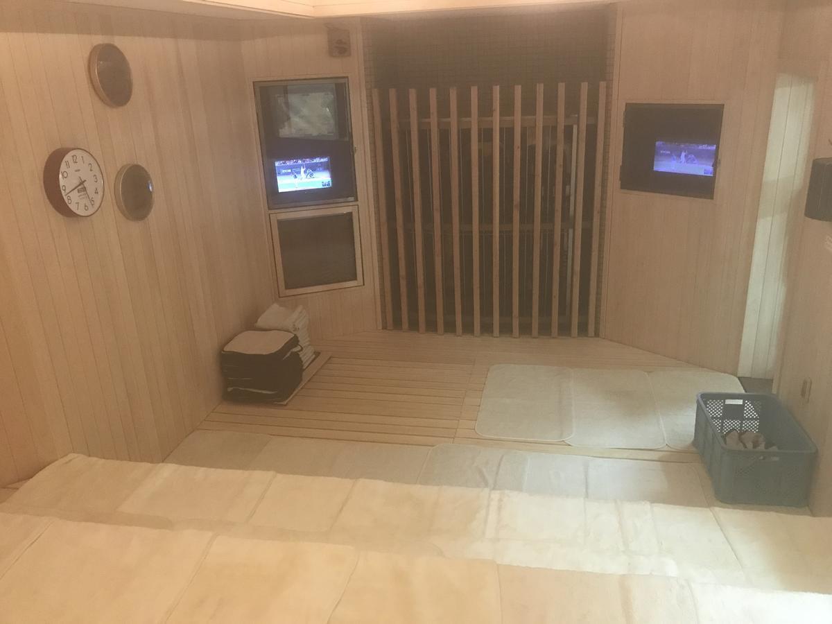 Hotel Capsule&Spa Grand Sauna Hiroshima Exterior foto